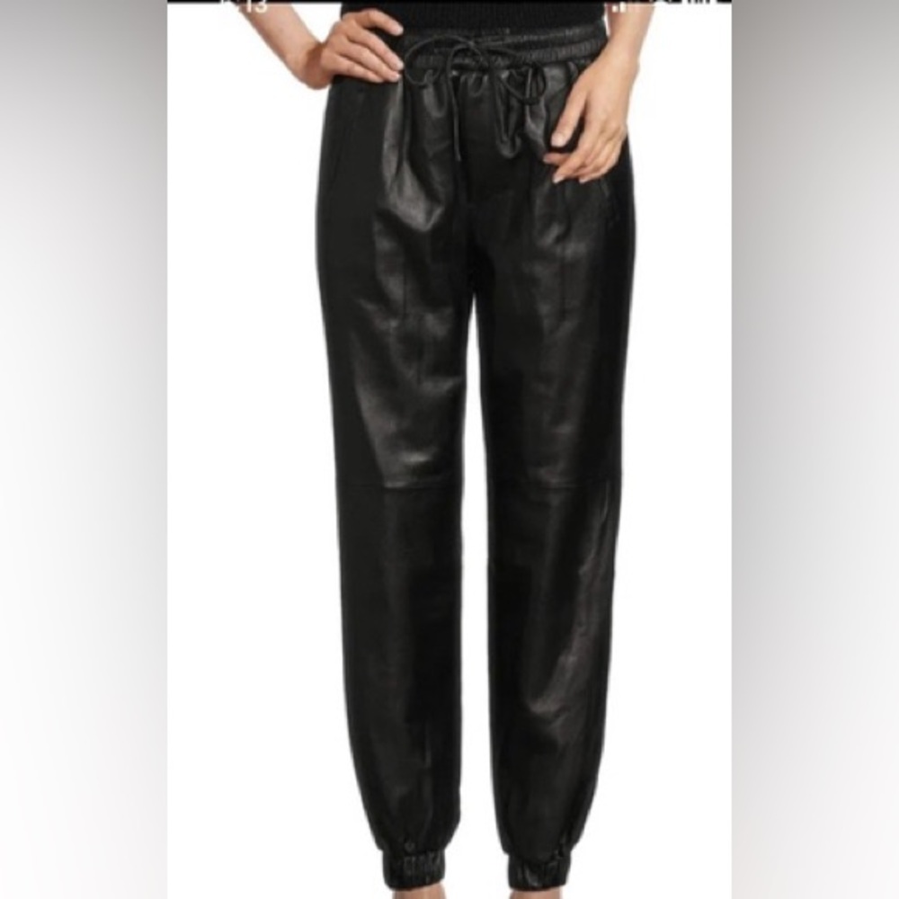 Black Leather Pants
